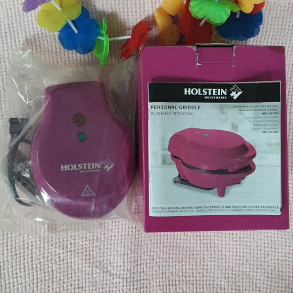 NEW! HOLSTEIN Electric Personal Griddle - Picture 1 of 15